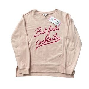 NWT Wildfox “But first cocktails”